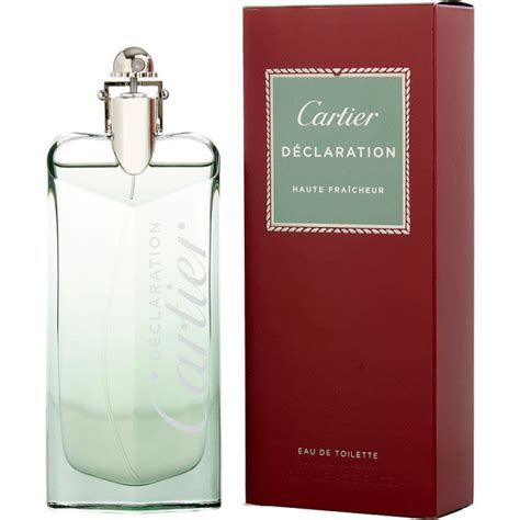 cartier declaration eau de toilette 100ml spray|cartier déclaration haute fraîcheur.